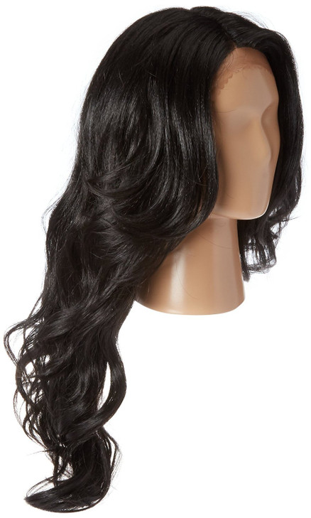 Freetress Equal Brazilian Natural Deep Invisible L Part Lace Front Wig DANITY 1