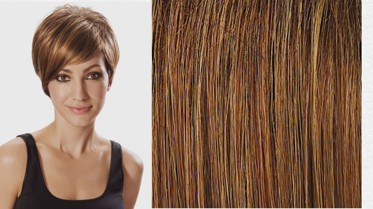 Hairdo Angled Cut Short Comfort Cap Wig Glazed Cinnamon by Hairuwear