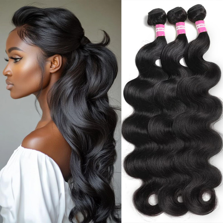 DMKEEP 12A Human Hair Bundles 18 20 22 Inch Body Wave Bundles Human Hair 100 Unprocessed Brazilian Raw Virgin Hair 3 Pcs