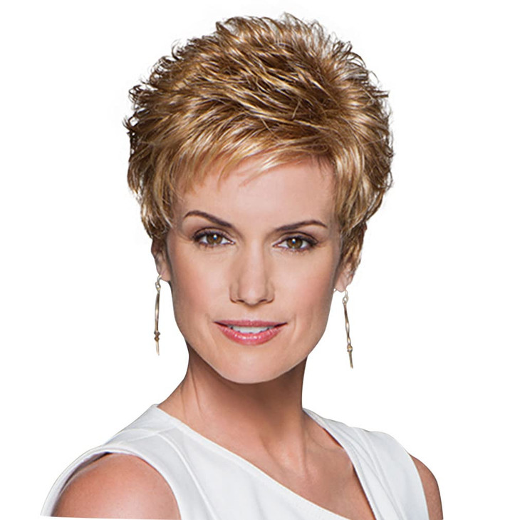 Eva Gabor Aspire Layered Pixie Comfort Cap Wig Almond Mist by Hairuwear