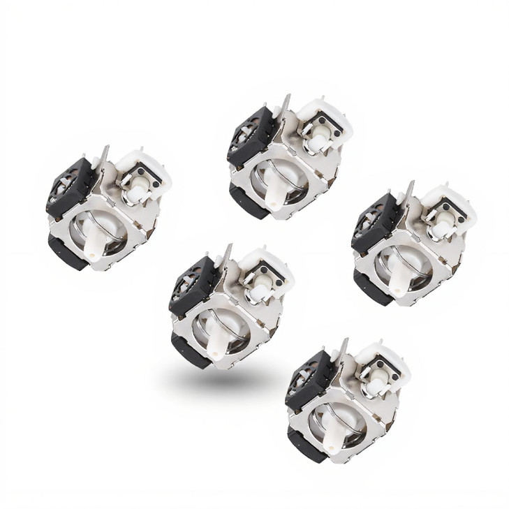 125 5-Pack Joystick Replacement, 3D Analog Joysticks, Thumbstick Sensor Rocker Axis Module Replacement Part for 360 Controller, Plug and Play