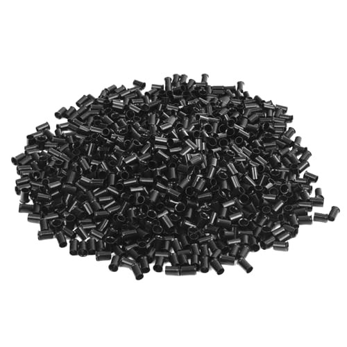 Vlasy Micro Rings Links Beads34mm Microlink Beads NonSilicone Copper Tubes Microbead for Hair FeathersITip Hair Extensio