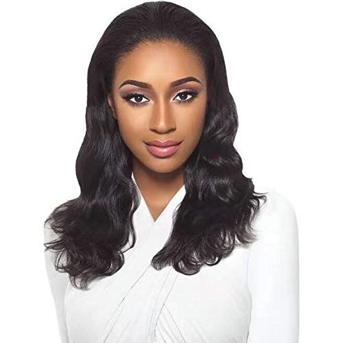 Urbeauty Body Wave 3 in 1 Half Wig Human Hair Glueless Wear and Go Wigs for Black Women Beginner Friendly Natural Look C