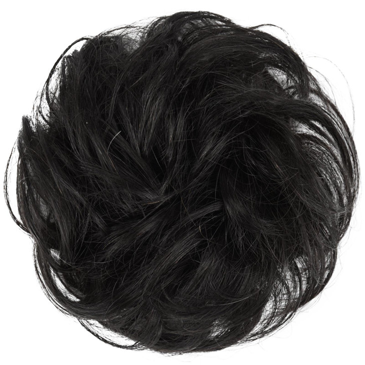 FESHFEN Human Messy Buns 100 Human Hair Bun Real Scrunchies Hair Pieces Ponytail Extensions Wavy Tousled Updo Chignon Ha