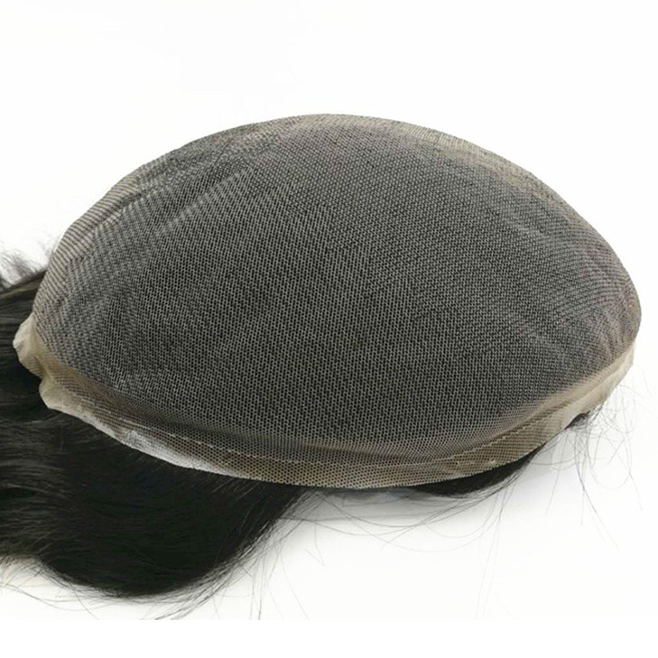 NLW Human Hair toupee for men European Hair Pieces 10x8 base size fine thin HD French Lace human hair system units patch