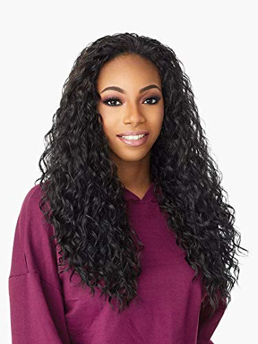 Sensationnel Instant Updown Halfwig Pony Iud 2 4 Style in 1 Half Wig And Pony Drawstring 4 MEDBROWN