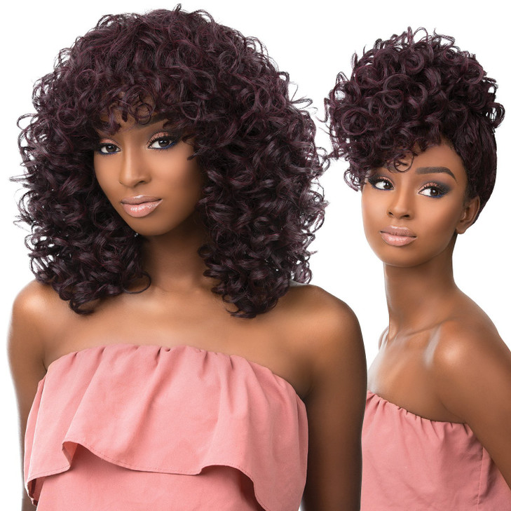 Sensationnel Instant Fashion Wig Ifw Gigi Synthetic Quick On The Go Styling Comfort Pre Made Styled SM613304