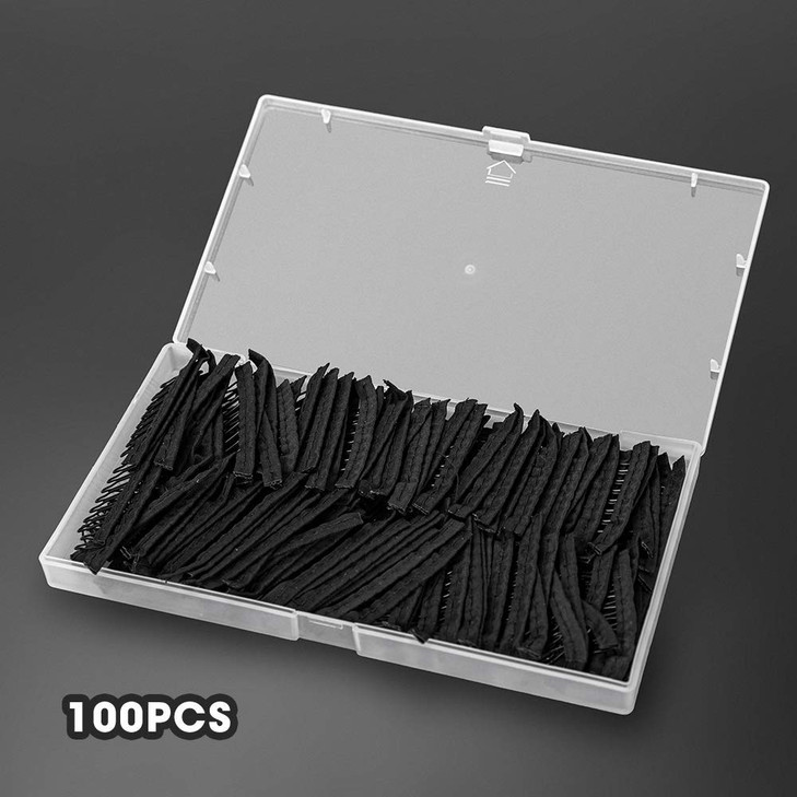 Wig Combs and Clips 100 Pcs 7Teeth Black Wig Accessories for Securing and Making Wigs
