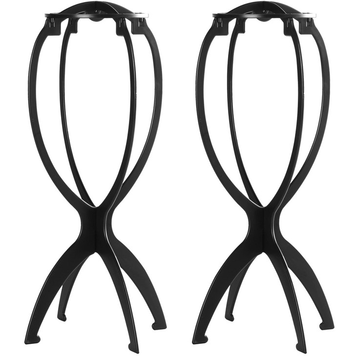 Dreamlover Wig Head Stand for Travel 2 Packs
