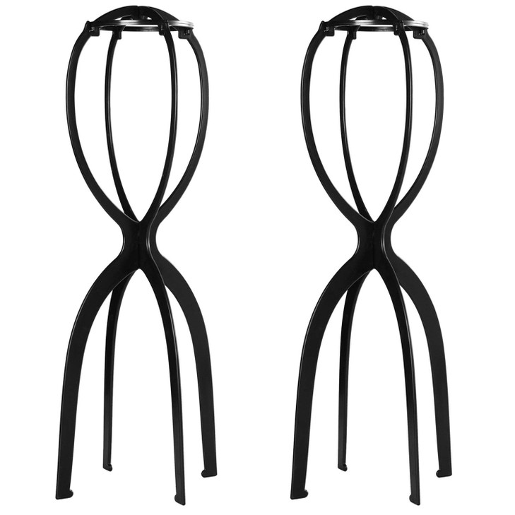 Dreamlover Wig Head Stand Tall Stand for Long Wigs 2 Packs