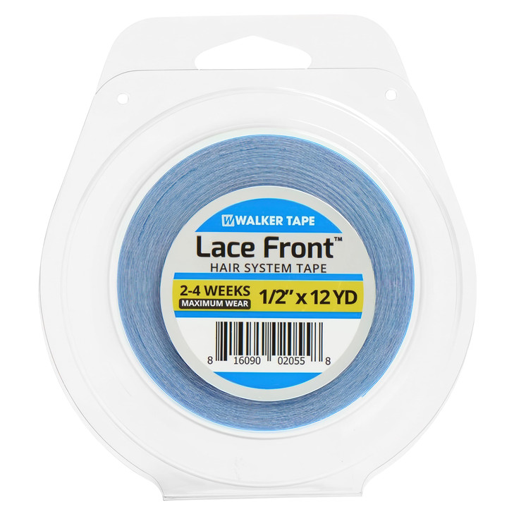 Walker Tape Lace Front Support Tape Roll 12 x 36 Yards Double Sided Wig Tape for Lace Systems Toupees and Tape in Hair E