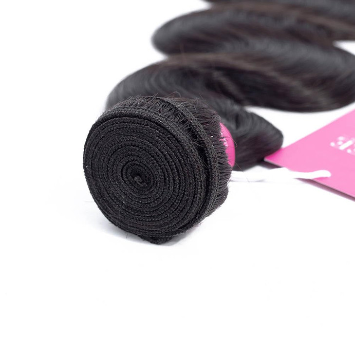 ISEE Hair 8A Unprocessed Brazilian Virgin Body Wave Human Hair One Bundles 100 Unprocessed Human Hair Extensions Natural