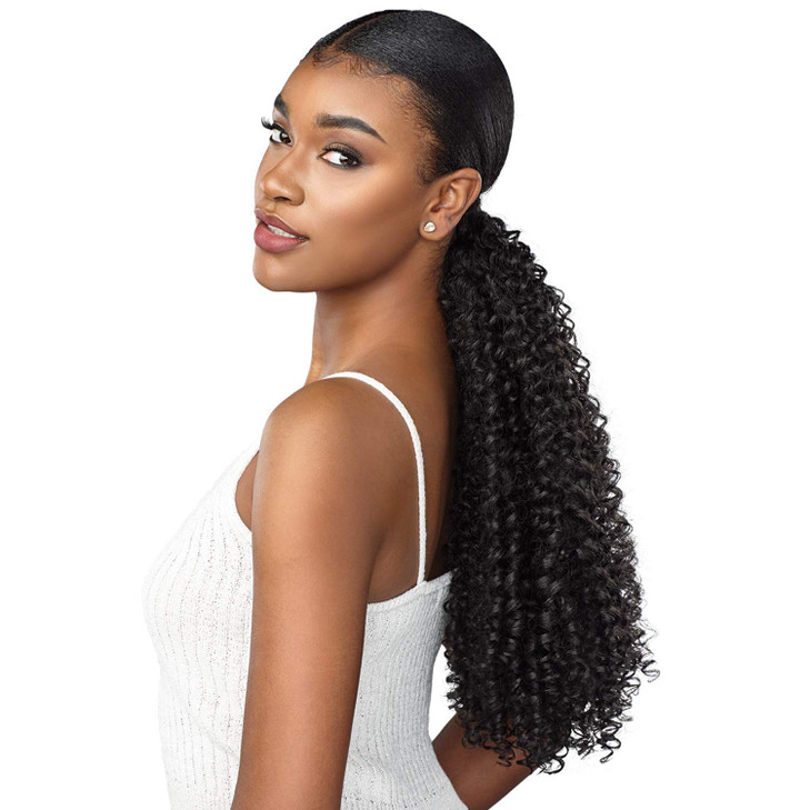 Sensationnel DrawString Ponytail Instant Pony Curls Kinks N Co Show Stopper XL 1B