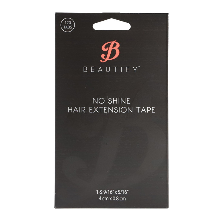 Beautify NoShine Hair Extension Tape Tabs Double Sided Replacement Tape for Tape in Hair Extensions Human Hair ShineFree