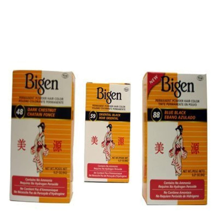 Bigen Powder Hair Color 59 Oriental Black .21 oz online at globaldelivered