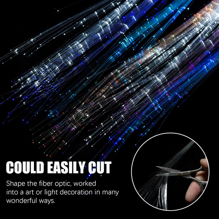 12 Pack Led Light Up Fairy Hair Accessories Braid Extension Butterfly Clips for Women Girls Glow in the Dark Party Favor