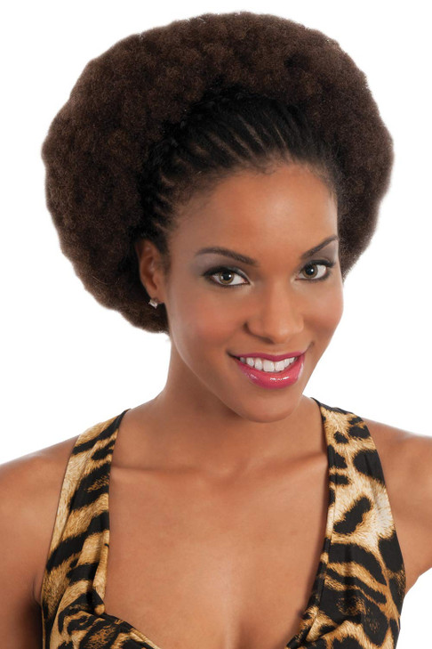 2PACKS DEAL VIVICA A FOX 100 HUMAN HAIR REMI AFRO SOUL KINKY BULK 16 HKBK16V 1B