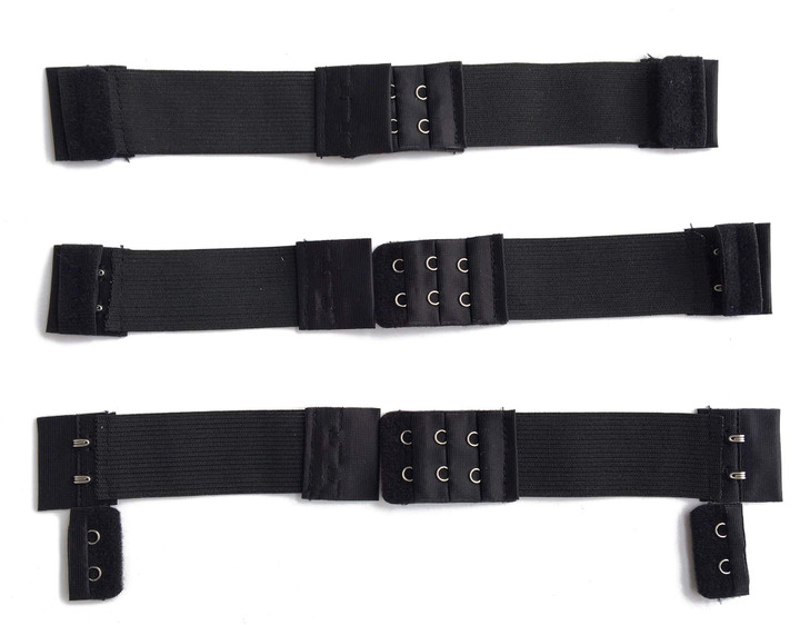 Young Hair Wig Accessories Adjustable Elastic Band for Wigs Making Wig DIY Black Color 3 Sets