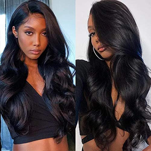 Unice Hair Brazilian Body Wave 3 Bundles with Free Part Lace Closure Unprocessed Virgin Human Hair Weave Extensions 20 2
