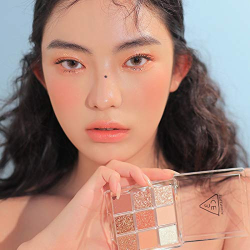 3CE Multi Eye Color Palette Clear Shot Again 9Colors Peal Glow Eye Shadow Staylenanda