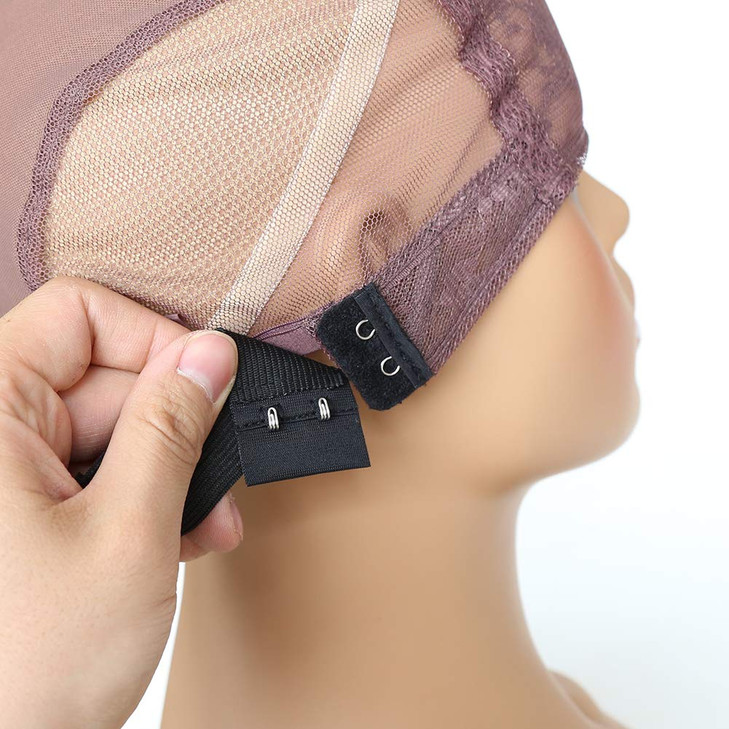 BTWTRY Black Elastic Band with Adjustable Hooks for WigsLace ClosureLace Frontal Sewing Band 12inch width 95inch length