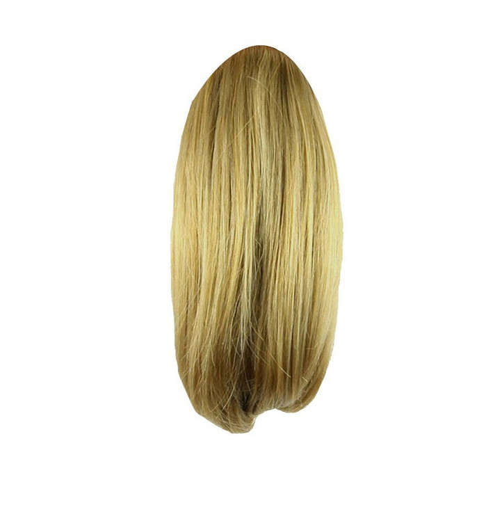 SSSOY 10 Womens Short Straight Claw Clip On In Ponytail Pony Tail Hair Extension Synthetic Wig Hair Piece Hairpiece for