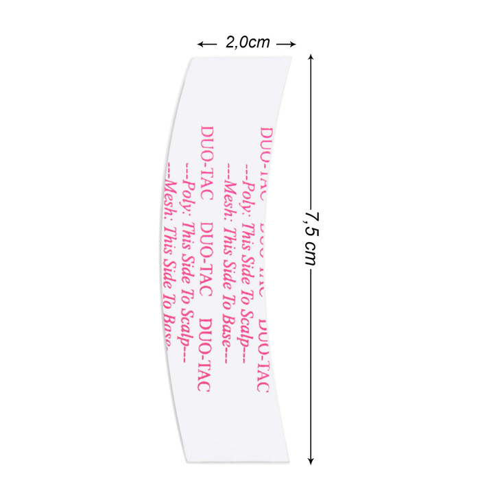 Duo Tac Tape Shape C Double Side Adhesive 36pcs per Pack
