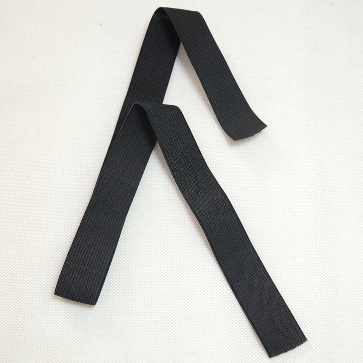 Luwigs Black Elastic Bands Wig Accessories for Making WigsLace FrontalLace Closure 25cm Width 6pcs Elastic Band 6pcs