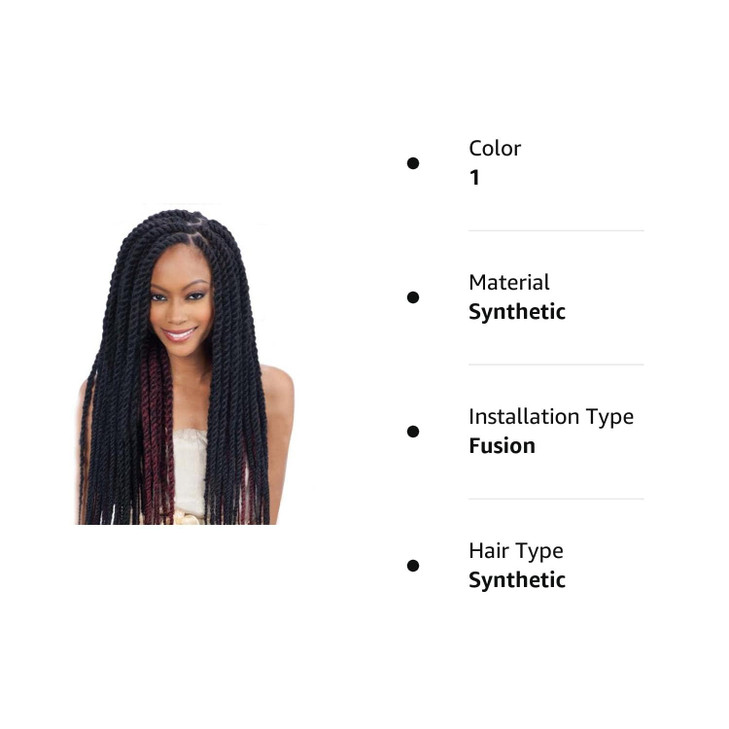 Freetress Equal Synthetic Hair Braids Havana Twist Style Cuban Twist 16 1