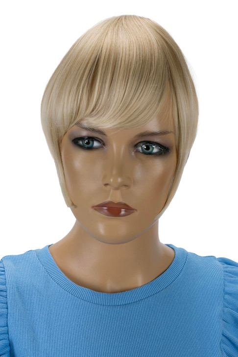 CAISHA Bangs Clip In Extensions Fringe Hairpiece Extension Light Blonde Mix F142