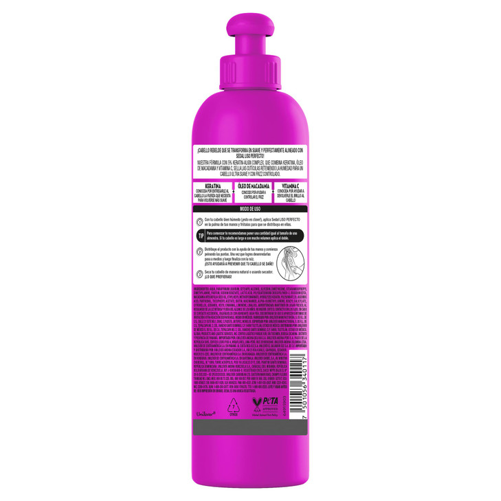 Sedal Liso Perfecto con proteina Hidrolizado 300 ml [SEALED] online at globaldelivered
