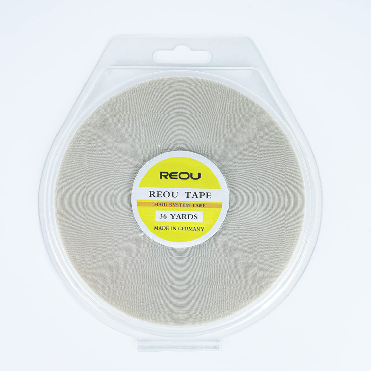 Hair System Tape Roll for Hair ExtensionsREOU No Shine Bonding DoubleSided Lace Front Wig Tape 031 X 36 Yards