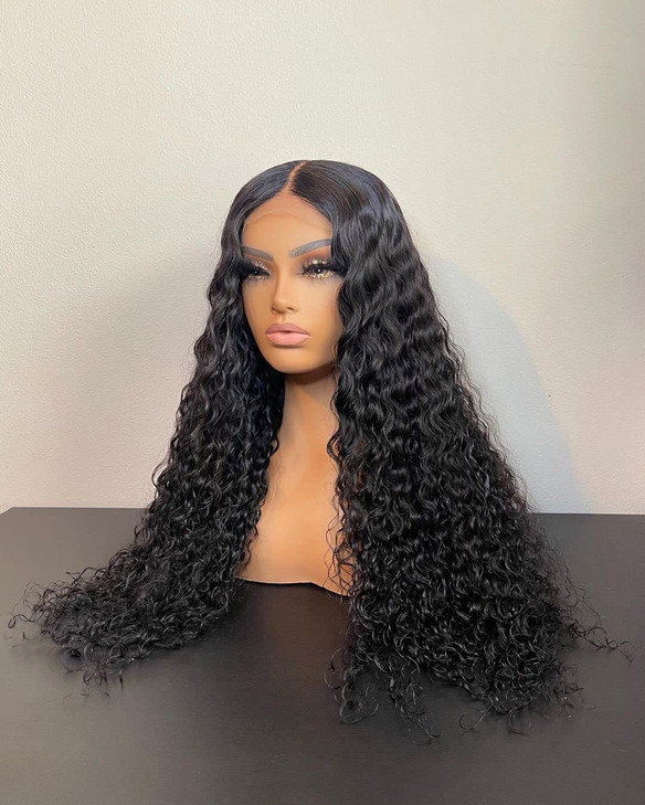 13x6 Lace Frontal Wigs for Black Women Pre Plucked Lace Wig Glueless Brazilian Remy Human Hair Wigs with Baby Hair 24 in
