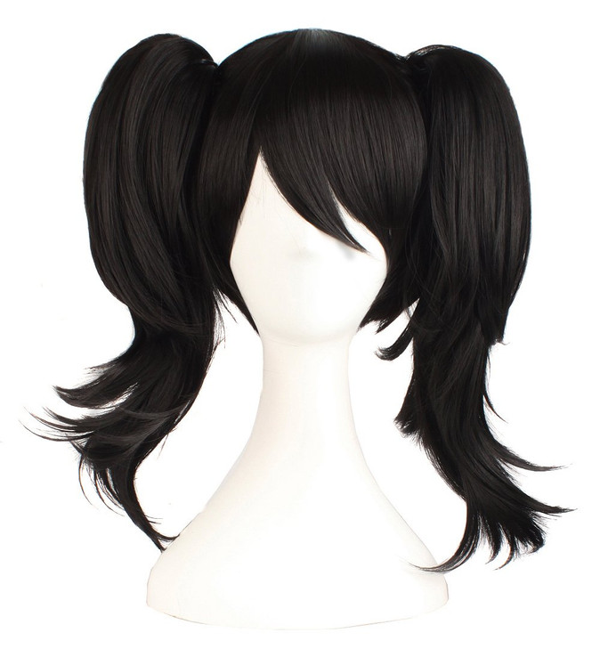 MapofBeauty Can Be Equipped With Hair Ornaments Cosplay Wigs Black