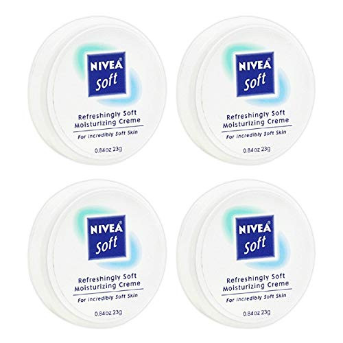 Nivea Soft, Refreshingly Soft Moisturizing Creme, .84 Oz. (4 Pack Value Bundle) online at globaldelivered