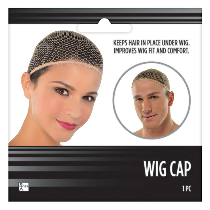 Brown Nylon Wig Cap Adult Standard Size 1 Pc Ultra Stretchable Lightweight for Natural Look Essential Accessory for Your