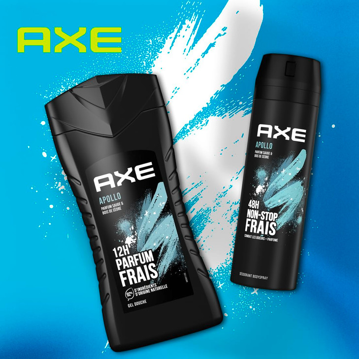 Axe Apollo Shower Gel 250 ml online at globaldelivered