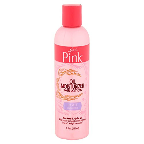 Lusters Pink Oil Moisturizer Hair Lotion Aloe Vera Jojoba Oil8 oz