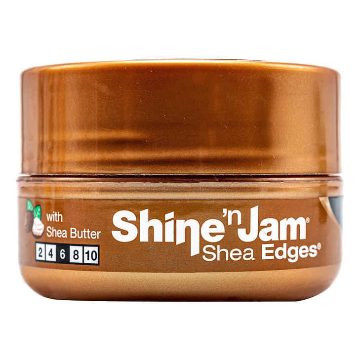 Ampro ShinenJam Shea Edges Infused with Shea Butter and Silk Protein to Moisturize Hair Great for Taming Fringe Ponytail