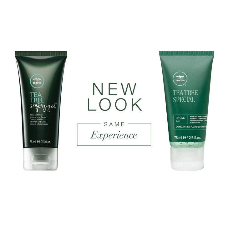 Tea Tree Styling Gel Medium Hold HighShine Finish For All Hair Types 25 fl oz