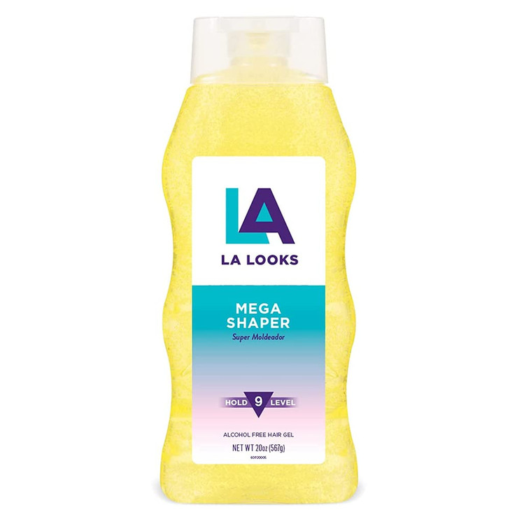 LA Looks Mega Shaper Hair Gel Hold 9 Level 20 Oz 567g