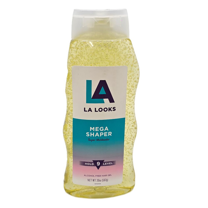 LA Looks Mega Shaper Hair Gel Hold 9 Level 20 Oz 567g
