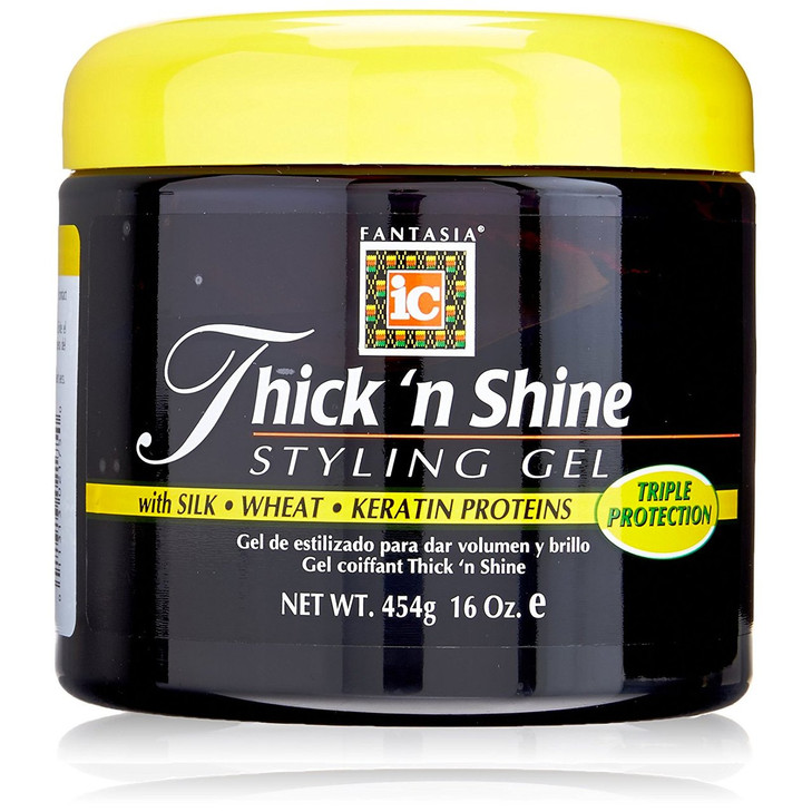 Fantasia Thick n Shine Styling Gel 16 Oz