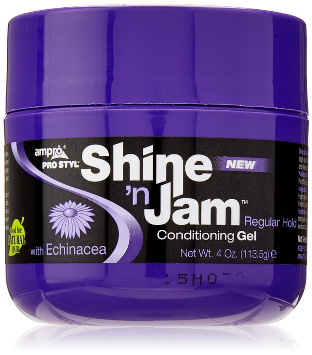 Shine N Jam Conditioning Gel Regular Hold 4 Ounce 2 Pack