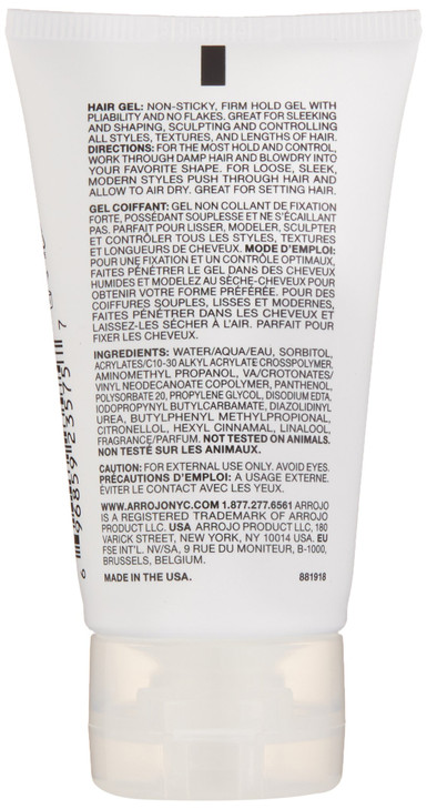 ARROJO Hair Gel 17 Fl Oz