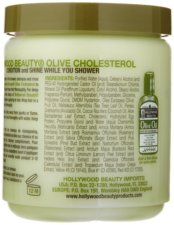Hollywood Beauty Olive Cholesterol 20 oz