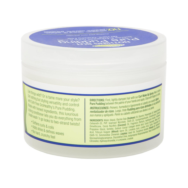 NOTHING BUT Pure Pudding Gentle NonIrritating SulfateFree Styling Conditioner for All Types of Curly Healthy Natural Hai