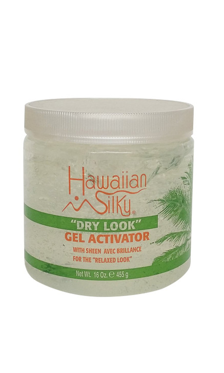 Hawaiian Silky Hawaiian 10011 Silky dry look gel activator 16 fluid ounce Gray 16 Fl Ounce