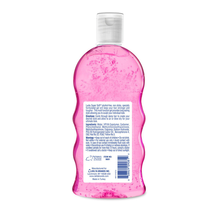 Lucky Super Soft Styling Gel Ultra Hold 20 Ounce