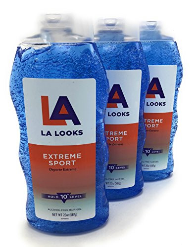 LA LOOKS SPORT XTRME HLD GEL 20 OZ Pack of 3